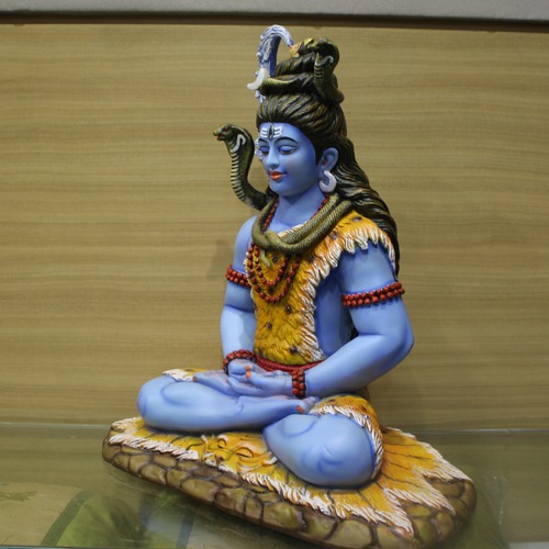 Fiber Shiva Murti for Home & Office Temple I Living Room I Car Dashboard I Mahadev I Bholenath